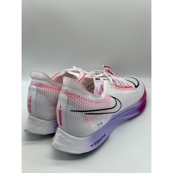 Nike ZoomX StreakFly White Vivid Grape DJ6566-104 Running Shoes Men\'s Size 15 main image 4